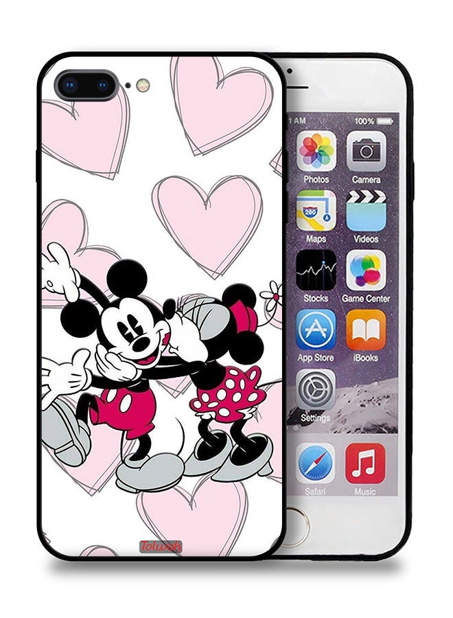 Tolwak Apple iPhone 8 Plus Protective Case Mickey Mouse Hug - Image 1