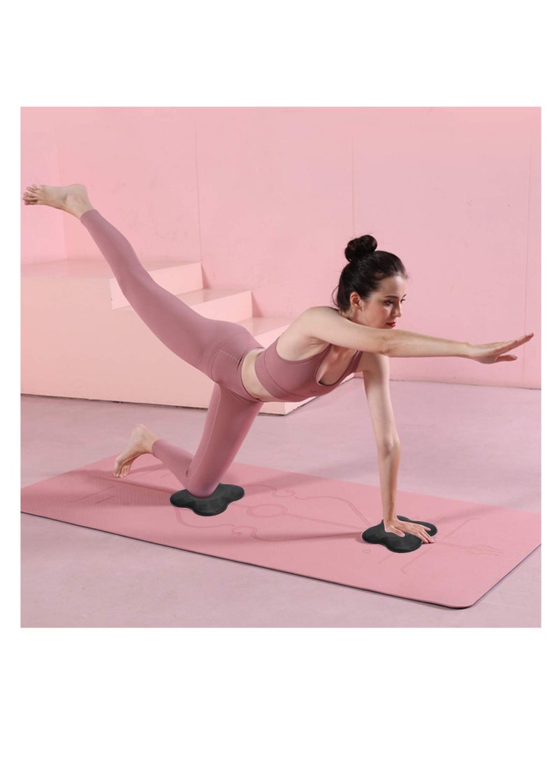 Nariele 7.9x7.9 / 20x20cm Yoga Knee Pad, Anti Slip Foam Yoga Kneeling Pad, Comfortable Yoga Support Pad, Sports Balance Cushion for Protecting Knee, Ankle, Elbow, Hand (2PCS) - Image 2