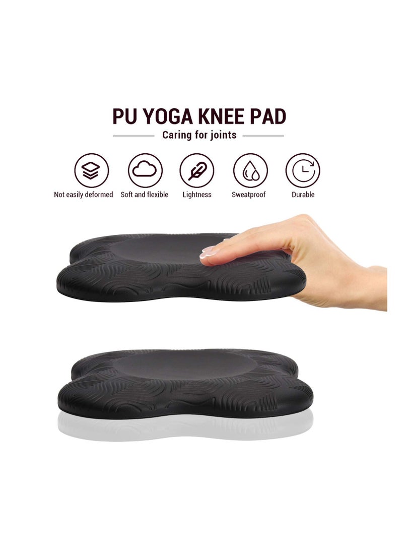 Nariele 7.9x7.9 / 20x20cm Yoga Knee Pad, Anti Slip Foam Yoga Kneeling Pad, Comfortable Yoga Support Pad, Sports Balance Cushion for Protecting Knee, Ankle, Elbow, Hand (2PCS) - Image 3