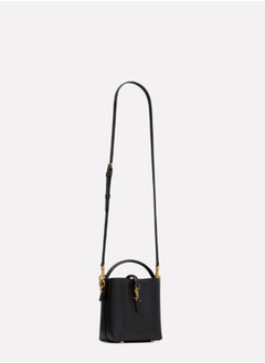 Yves Saint Laurent LE 37 Mini Top Handle u0026 Shoulder Bag – Women's Black Leather YSL Handbag  - Image 3