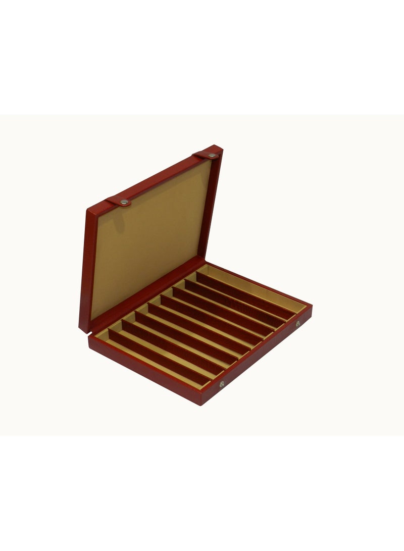 LAVERI LEATHER Laveri Genuine Leather Chain Box Organizer Storage Chain Stud Tray Showcase Storage Case  - Image 4