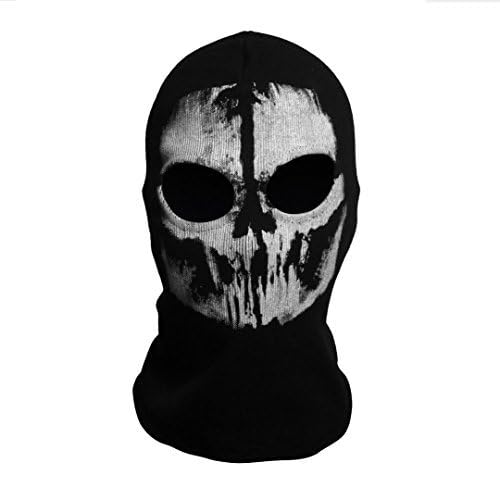 SzBlaZe Unisex Ghost Print Stocking Balaclava Mask Good For War Game Halloween Cosplay (Print 3) - Image 2