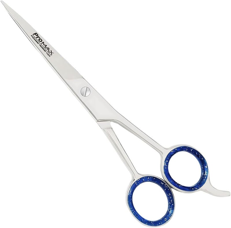 ProMax Care Barber Shears  Premium Japanese Stainless Steel 65 Inch Professional Hair Cutting Scissors with Ergonomic NonSlip Handle