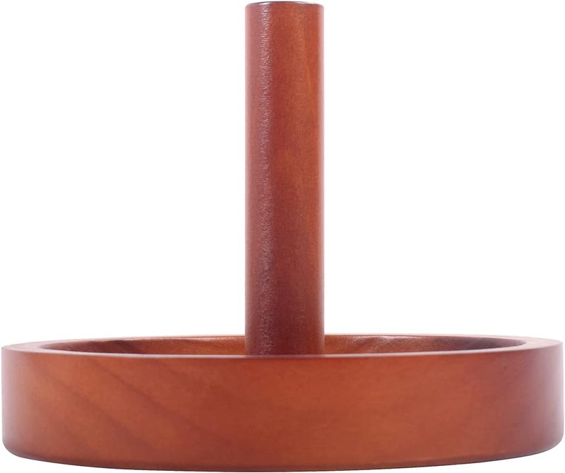 GAMESUN Billiard Cone Talc Bowl Wood Cone Talc Bowl Cone Chalk Holder for Pool/Billiards Table - Image 1