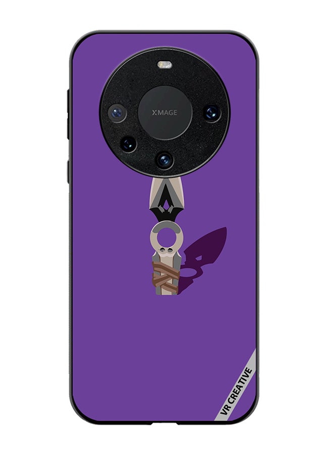 VR CREATIVE Protective Case Cover For Huawei Mate 60 Pro Plus Jett Knife Valorant Design Multicolour - Image 1