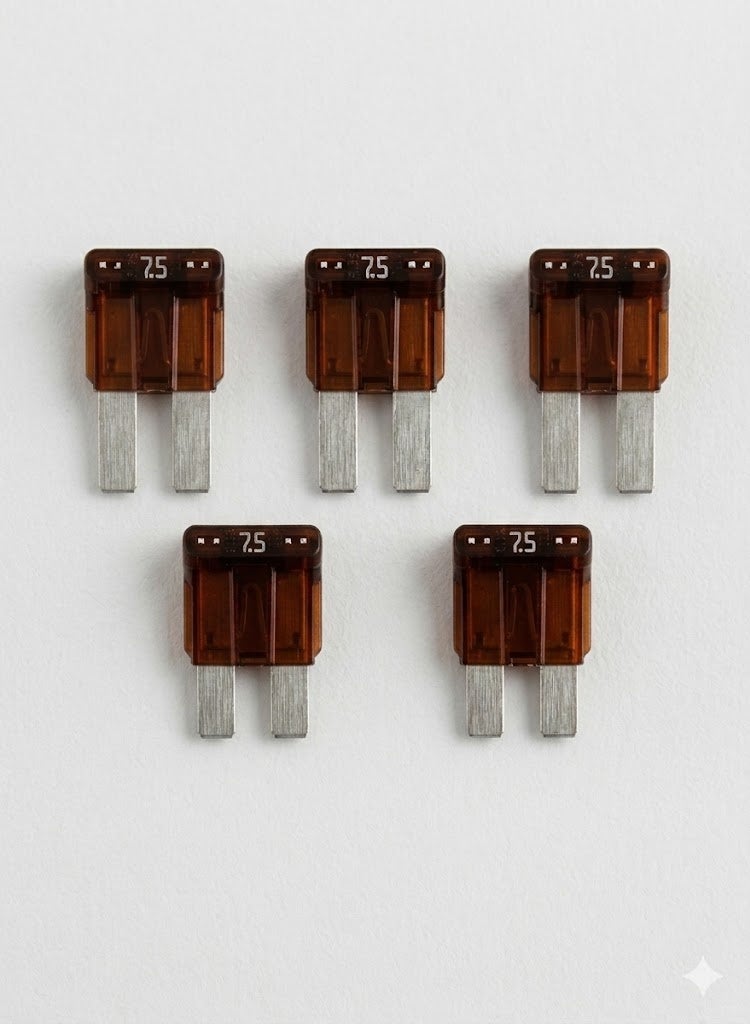 Lynacz Original 7.5 AMP ATC Car Fuse Set of 10 – Automotive Blade Fuse for Car Protection, Overload Safety, Short Circuit Protection, Universal Fuse Replacement, Durable High Performance - Image 4