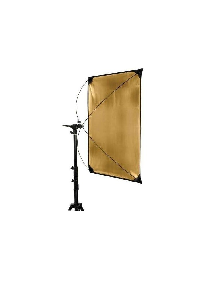 PROMAGE Promage 90x180cm Reflector Screen – Dual Side Silver/Golden | Photography & Videography Light Reflector  - Image 1