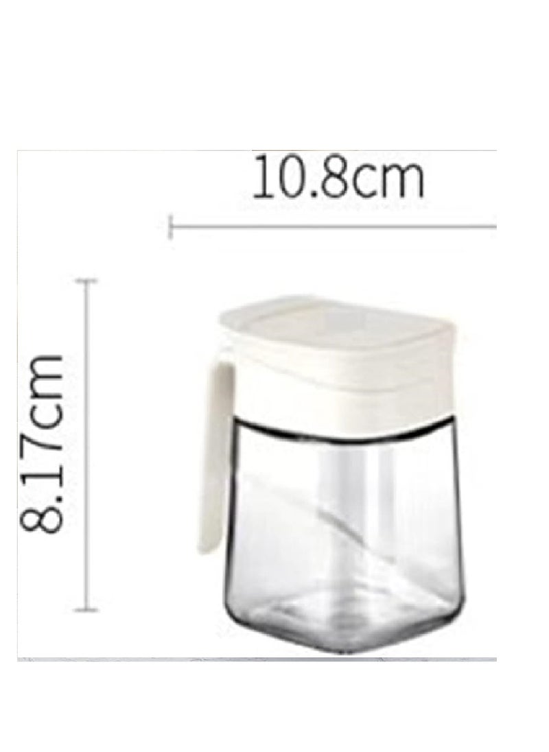 Generic - Glass Spice Jar with Movable Lid, for Spices, Legumes and Seasonings, Decorative Shape in the Kitchen - Image 1
