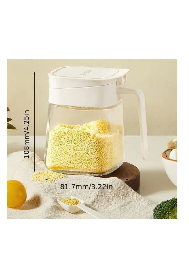 Generic - Glass Spice Jar with Movable Lid, for Spices, Legumes and Seasonings, Decorative Shape in the Kitchen - Image 1