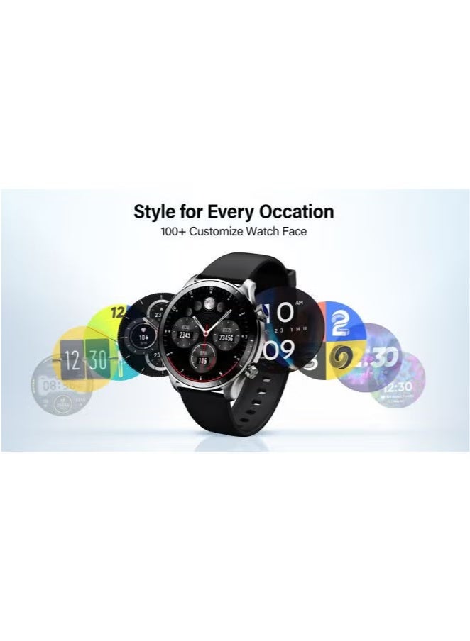 RIVERSONG Motive 9 Pro Calling Smart Watch, 1.43 Inch Amoled Display - Image 2