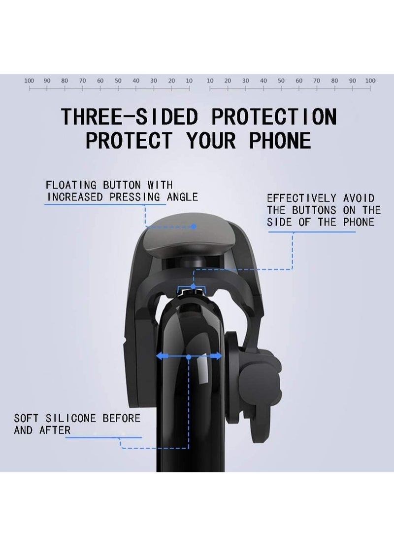 Necomi - Mobile Shooting Games Fire Trigger, PUBG/COD Portable Gaming Grip Sensitive Shoot Aim Joysticks, Aim Button L1R1 Shooter Joystick For iPhone Android Phone Game Pad - Image 1