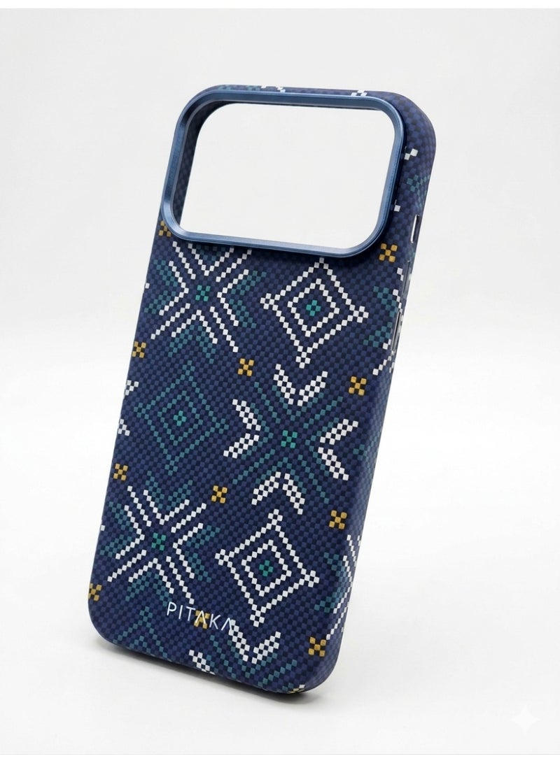 PITAKA MagSafe Compatible Ultra-Slim Case for iPhone 17 Pro Max - Premium Aramid Fiber Design - Image 2