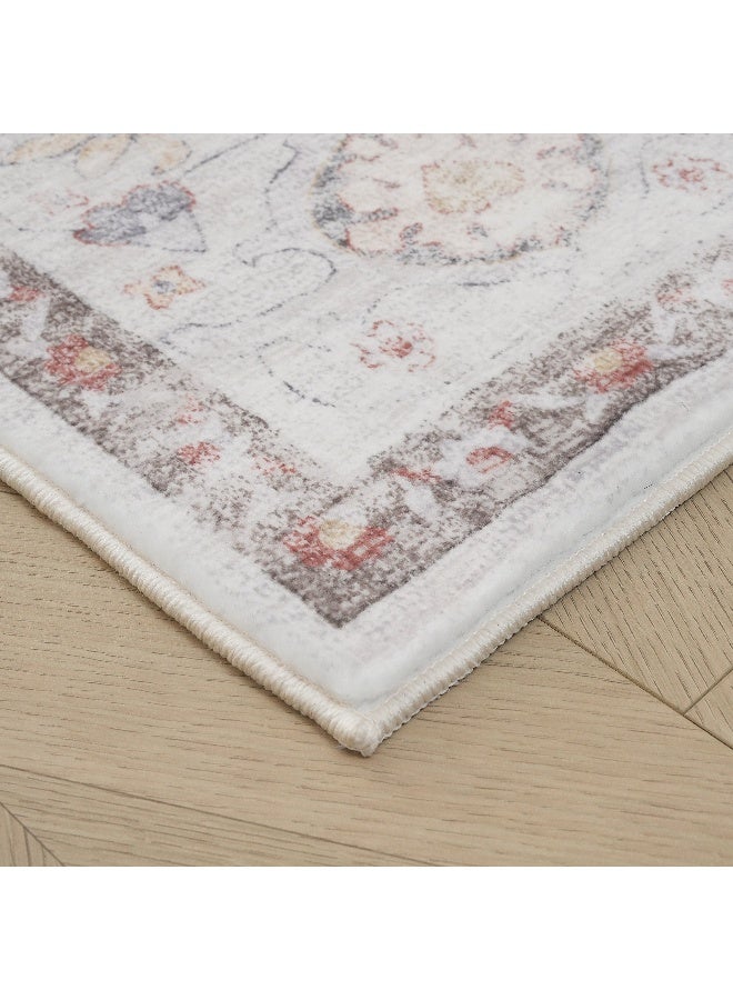 Home Box Milan Leyton Printed Plush Fur Rug- 120x170 cm - Image 3