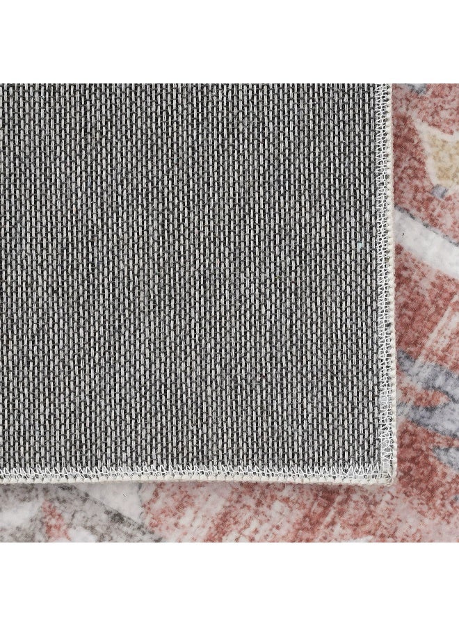 Home Box Milan Leyton Printed Plush Fur Rug- 120x170 cm - Image 5