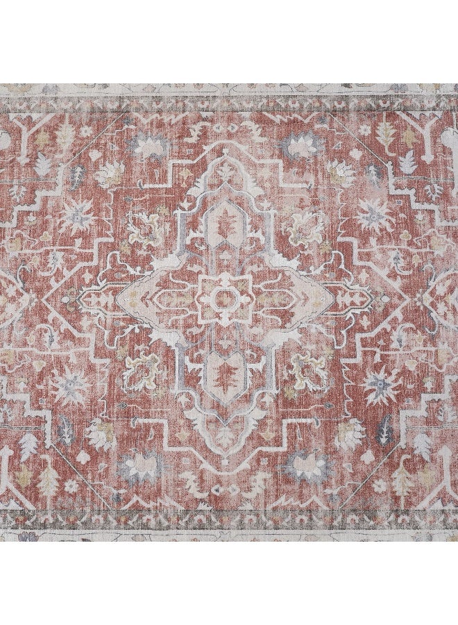 Home Box Milan Leyton Printed Plush Fur Rug- 120x170 cm - Image 2