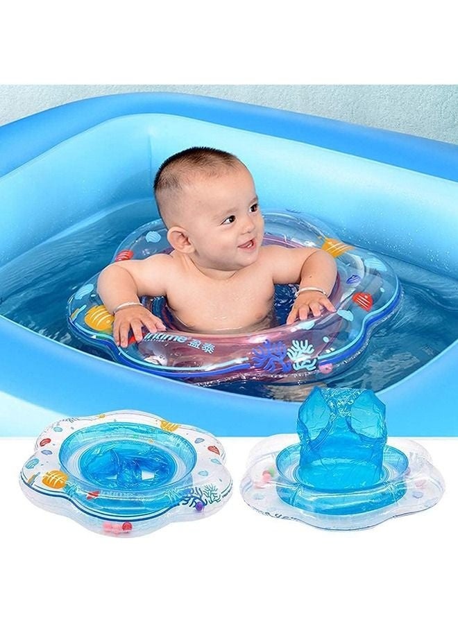 DURKU Baby Swimming Ring, Inflatable Baby Pool Float Seat Boat Safety Infant Training for Age 6-36 months Toddler Children ﻿ - Image 2