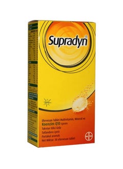 Energy 30 Effervescent Tablets Vitamins And Minerals For Energy Throught The Day