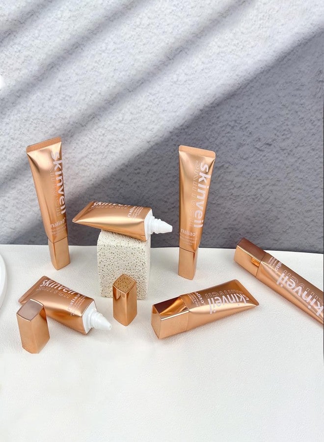 ماليو كريم أساس مالياو سكينفيل عالي التغطية - إشراقة خالية من العيوب لجميع ألوان البشرة (02- عاجي ناعم) - Image 4