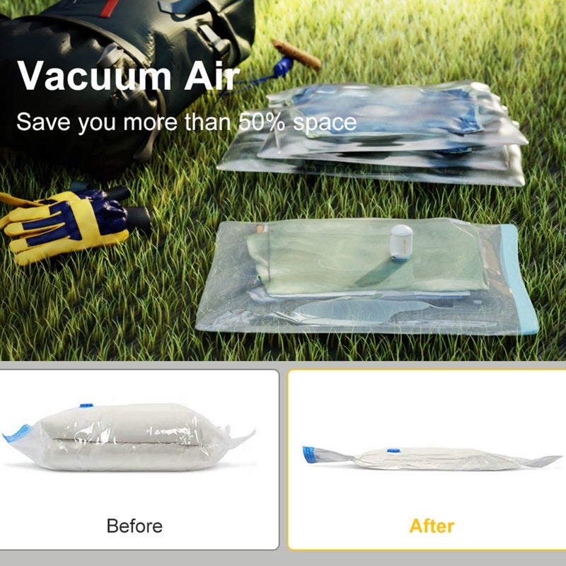 Portable Air Pump Cordless Electric Air Pump Quick Inflate Deflate for Pool Floats Air Mattress Swimming Ring Vacuum Storage Bag Built-in 2000mAh Battery with LED Camping Lantern 5 Nozzles - Image 3