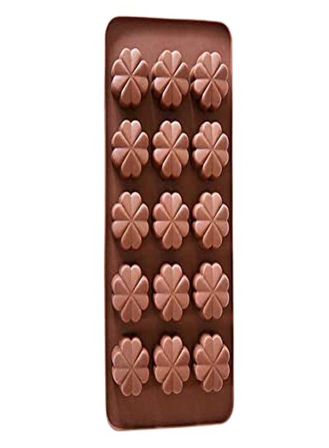 BAKING SET مجموعة قوالب سيليكون للخبز، قوالب شوكولاتة متنوعة، قوالب كيك وصابون وآيس كريم وحلوى وجيلي يمكنك صنعها بنفسك (على شكل زهرة) - Image 1