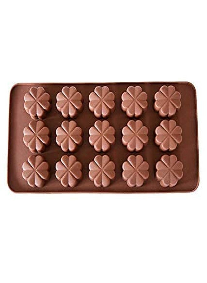 BAKING SET مجموعة قوالب سيليكون للخبز، قوالب شوكولاتة متنوعة، قوالب كيك وصابون وآيس كريم وحلوى وجيلي يمكنك صنعها بنفسك (على شكل زهرة) - Image 4