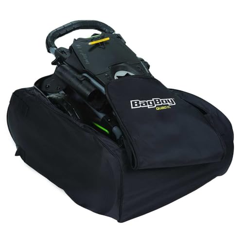Bag Boy Carry Bag Quad Black, 9.84" L x 11.42" W x 24.41" H - Image 3