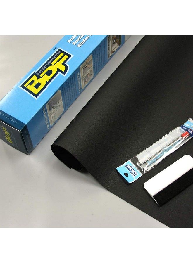 BDF 1Bkot Static Cling Blackout 100% Light Blocking Window Film Easy Installation Removal & No Residue (36In X 07Ft) - Image 3