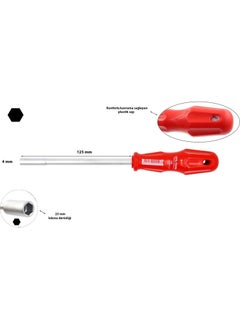 Ceta Form 4 mm Socket Screwdriver 1304M  - Image 2