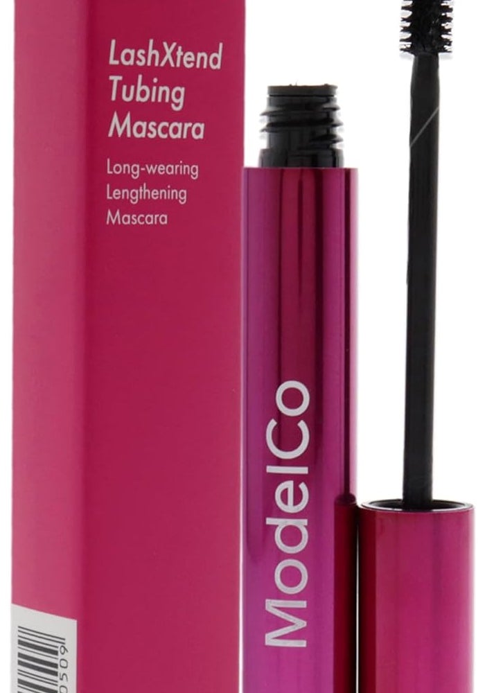 ModelCo LashXtend Tubing Mascara - Black, 0.24 Oz - Long-Wearing Lengthening Mascara for Women - Image 3