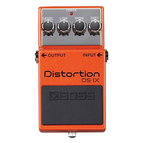 BOSS DS1X Distortion Advanced Guitar Effect Pedal Powered by MDP Technology HighDef Distortion for Modern Players from Crunch to MegaGain Powerful RealTime Processing 5Year Warranty - Image 1