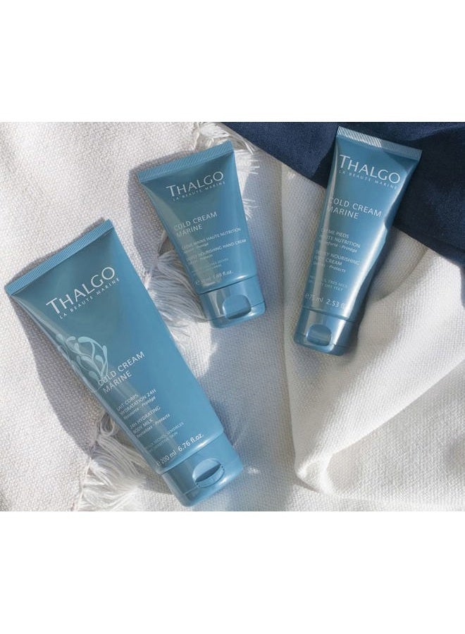 Thalgo Cold Cream Marine Deeply Nourishing Hand Cream, 1.69 Fl Oz - Image 2