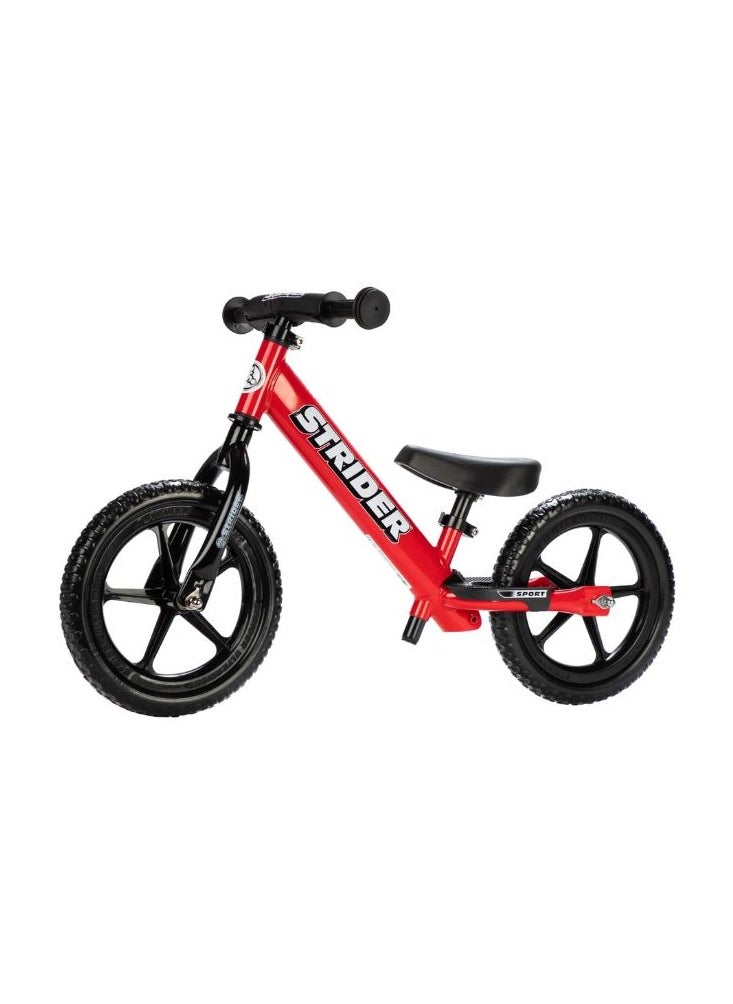STRIDER - Strider 12” Sport Bike - No Pedal Balance Bicycle for Kids 18 Months to 5 Years - Includes Safety Pad, Padded Seat, Mini Grips & Flat-Free Tires - Tool-Free Assembly & Adjustments - Image 1