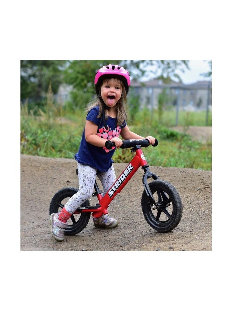 STRIDER - Strider 12” Sport Bike - No Pedal Balance Bicycle for Kids 18 Months to 5 Years - Includes Safety Pad, Padded Seat, Mini Grips & Flat-Free Tires - Tool-Free Assembly & Adjustments - Image 1