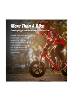 STRIDER Strider 12” Sport Bike - No Pedal Balance Bicycle for Kids 18 Months to 5 Years - Includes Safety Pad, Padded Seat, Mini Grips & Flat-Free Tires - Tool-Free Assembly & Adjustments  - Image 5