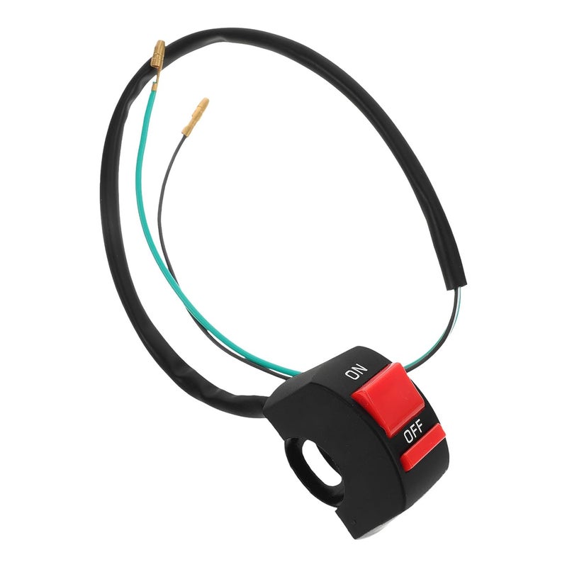 STOBAZA Motorcycle Button Switch Part Universal Handlebar Switch Connector Repairing Replacement for Motorcycle Electrical Accessories - Image 1