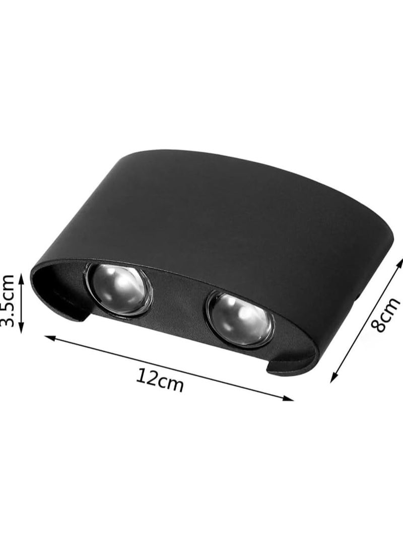 Led Updown Dual Wall Sconce Warm Light - Image 2