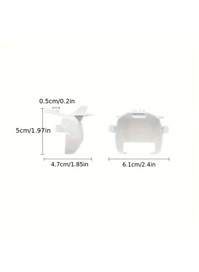 DJI Flip Wing Mount Bracket Grey Stabilizer Accessory Hands Free Installation Durable PC Material - Image 2