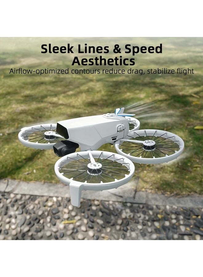 DJI Flip Wing Mount Bracket Grey Stabilizer Accessory Hands Free Installation Durable PC Material - Image 5