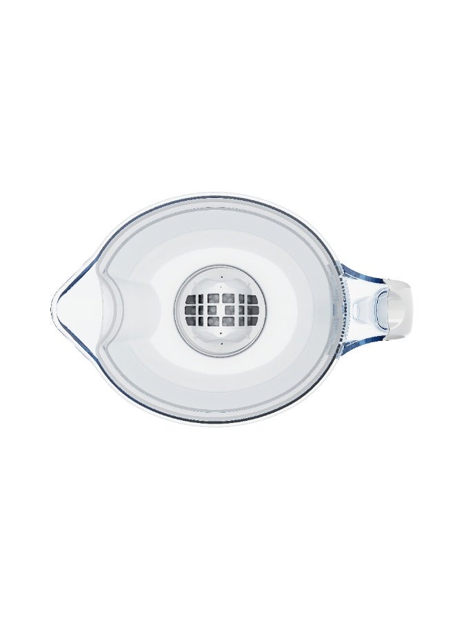 Aquaphor Orleans A5 Mg Water Filter Jug , 4.2L Capacity, Shockproof And Glass-Looking, Reduces Chlorine, Lead, Rust, Compact Fridge-Friendly Design, BPA-Free, Water Purifier Jug For Daily Use with A5 Mg Catridge (White) - Image 5