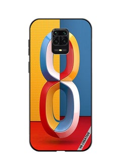 Protective Case Cover For Xiaomi Mi Note 10 Lite 5G Number 8 Design Multicolour