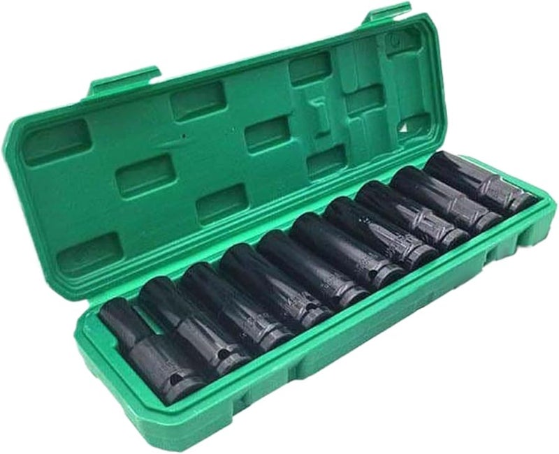 Magnetic Nut Driver Set 10PCS Steel Quick Change Hex Shank For Drill With Extensions - Image 1