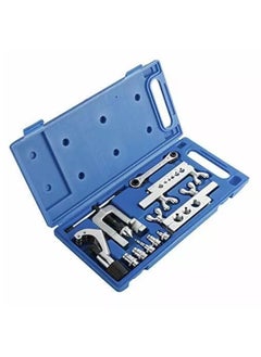 Generic Flaring & Swaging Tool Kit Tube Pipe, Breakline & HVAC Swaging Tool Set for 45° Single Flares on Copper, Aluminum, Brass, and Soft Steel Lines with Tube Cutter,  - Image 1