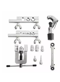 Generic Flaring & Swaging Tool Kit Tube Pipe, Breakline & HVAC Swaging Tool Set for 45° Single Flares on Copper, Aluminum, Brass, and Soft Steel Lines with Tube Cutter,  - Image 2