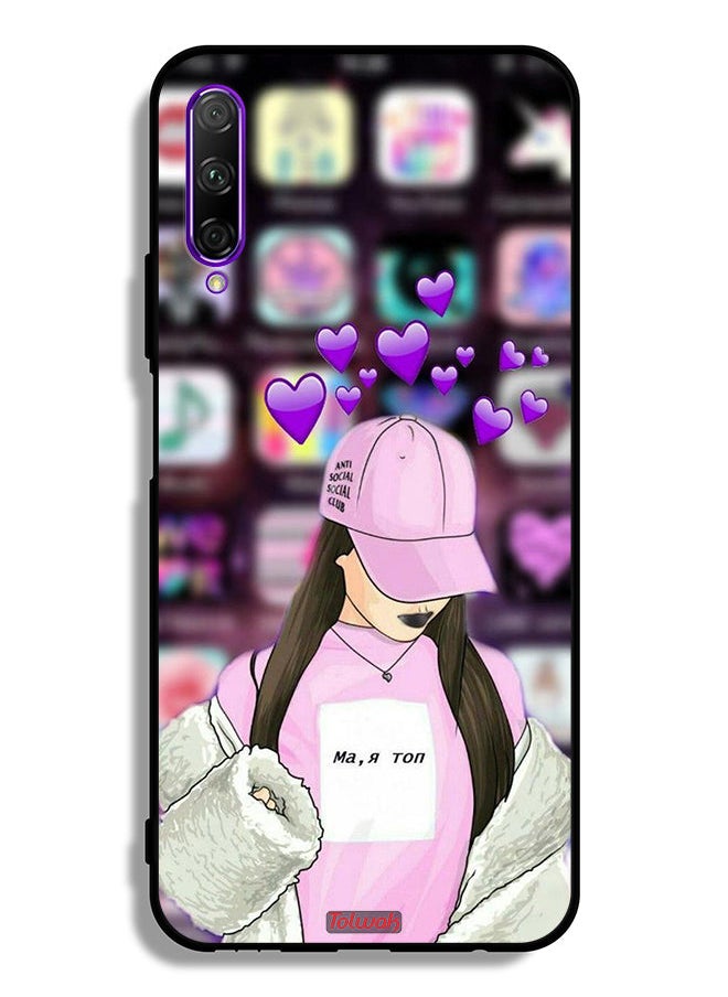 Tolwak - Huawei Y9s Protective Case Cover Anti Social Club - Image 1