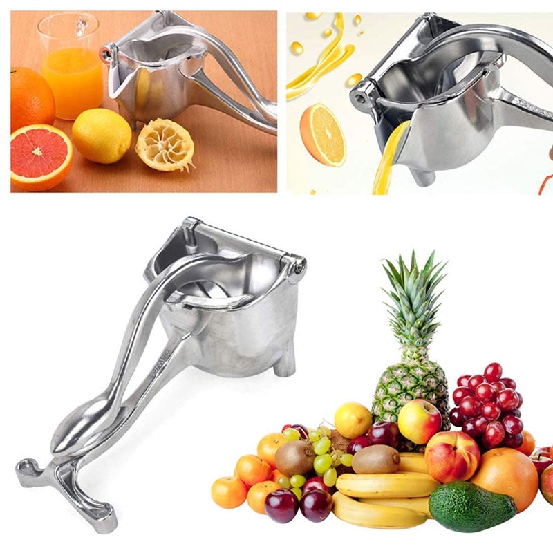 Riddhin LemonFruit Squeezer Aluminum Fruit Press Juicer Heavy Duty Hand Press Fruit Juicer Detachable Lemon Lime Squeezer Manual Citrus Press Juicer for Grapefruits Orange - Image 5