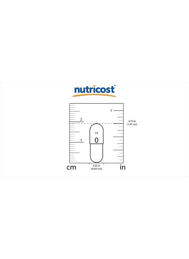 Nutricost - بيكولينات الزنك 50 مجم، 240 كبسولة نباتية - خالية من الجلوتين وغير معدلة وراثيًا (240 كبسولة) - Image 1