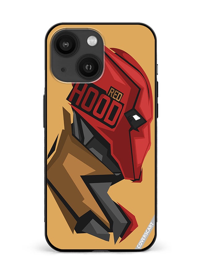 Protective Case Cover For Apple iPhone 14 Red Hood Design Multicolour