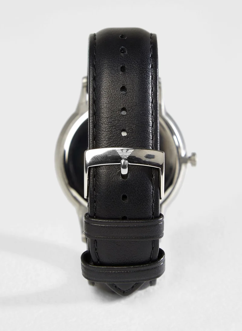 EMPORIO ARMANI Classic Watch And Cufflinks Set