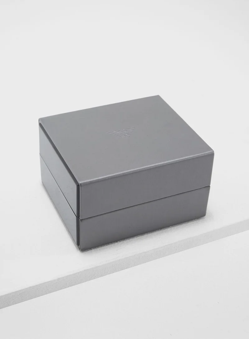 EMPORIO ARMANI Classic Watch And Cufflinks Set