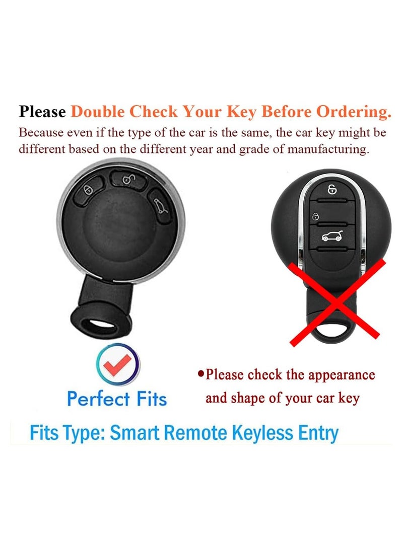 Service Zone Smart Key Fob Cover Case For Mini Cooper Clubman Countryman Paceman Roadster R55 R56 R57 R58 R59 R60 R61 CAS3  - Image 5